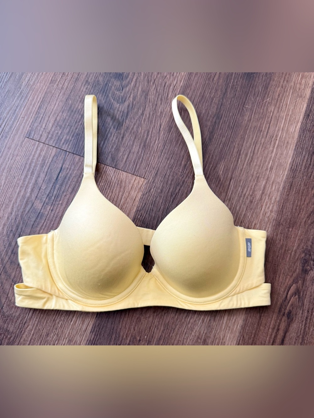 Aerie creamy yellow Sunnie Bra- 34B